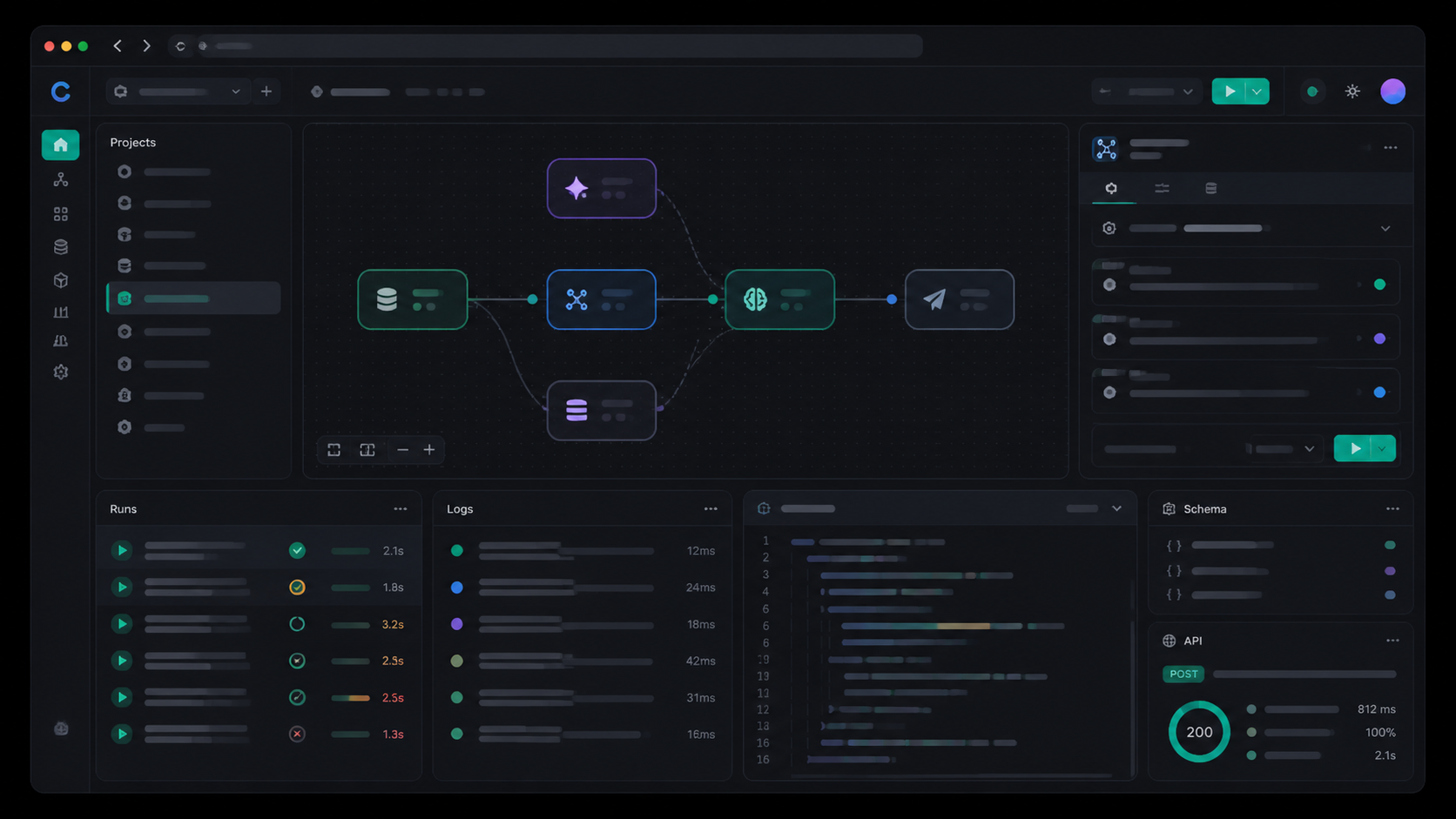 CogSynth agent orchestration console